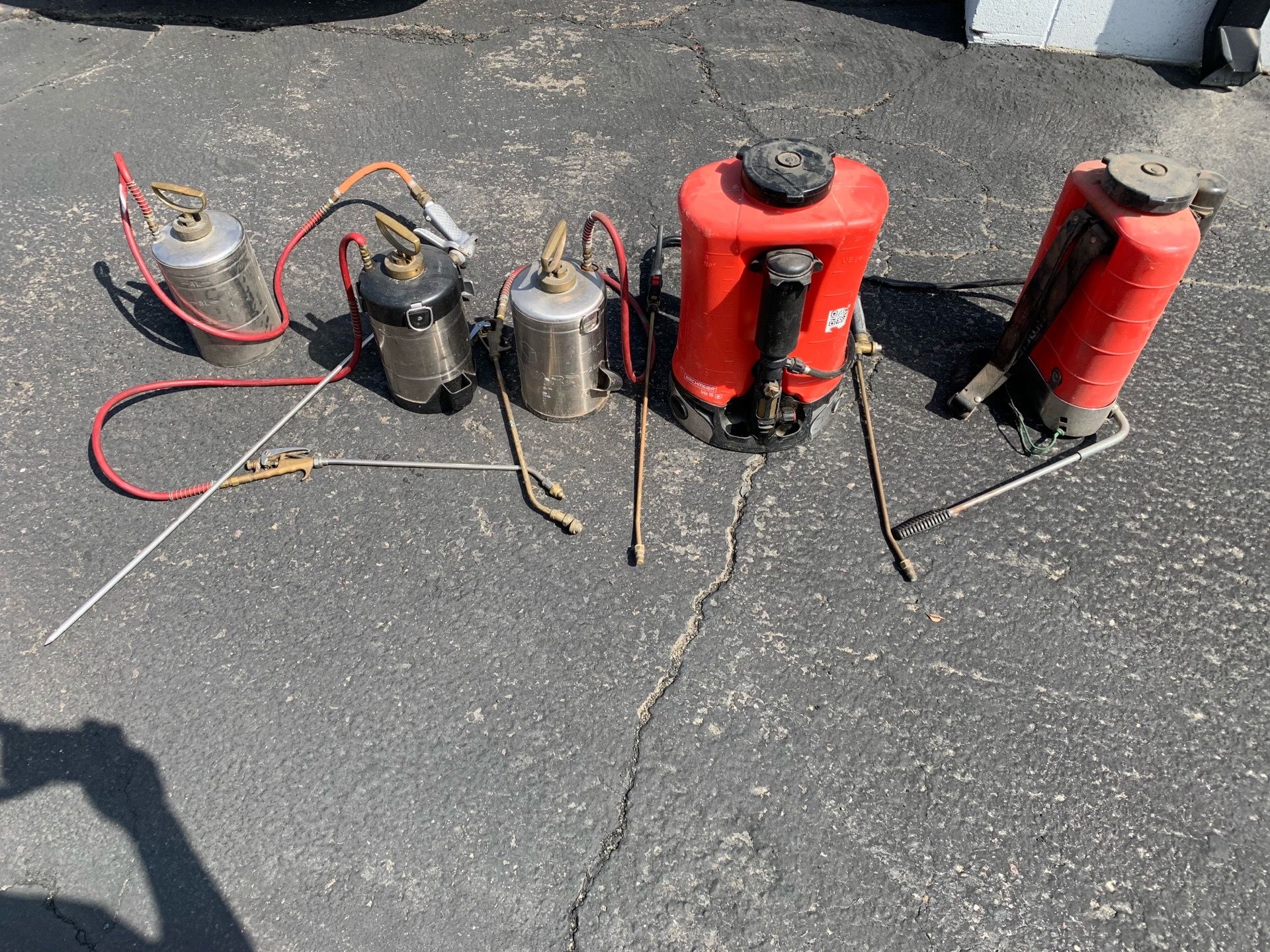 Birchmeier and B&G sprayers injection rod etc