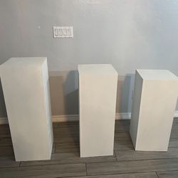 Squared Party Decoration Pedestals
