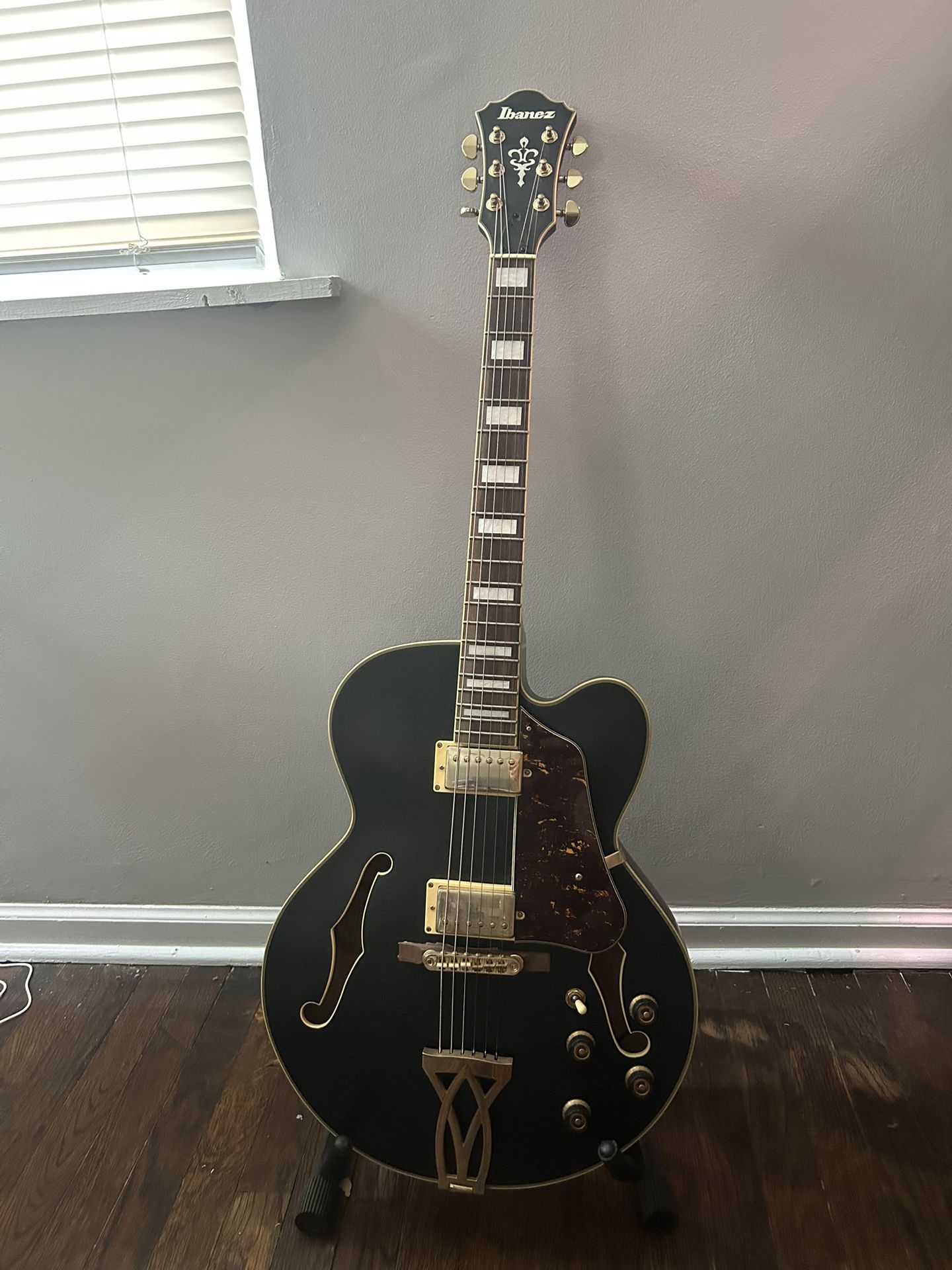 Ibanez + Amp+case+stand