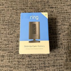 Ring Wireless Camera New Sealed