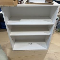 Small White Bookshelf 