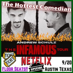 Andrew Schulz Floor Seat Tickets!!!