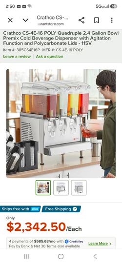 CRATHCO DRINK DISPENSER