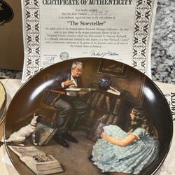 Collectible Norman Rockwell Plates