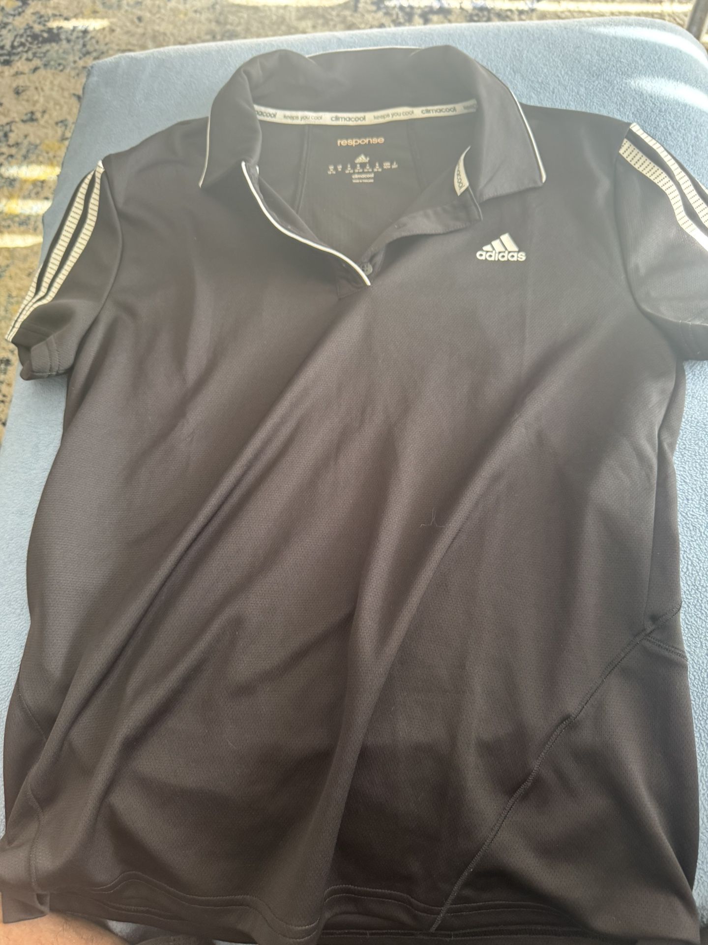 Adidas Black Polo