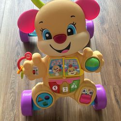 Fisher-Price Laugh & Learn Smart Stages Learn with Sis Walker Baby & Toddler Educational Toy