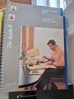 7 --1980s  "Apple 2"  Manuals and Textbooks.      $25