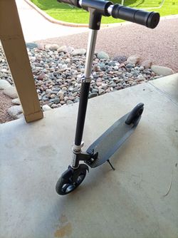 Black Jetson hex large wheel kick scooter