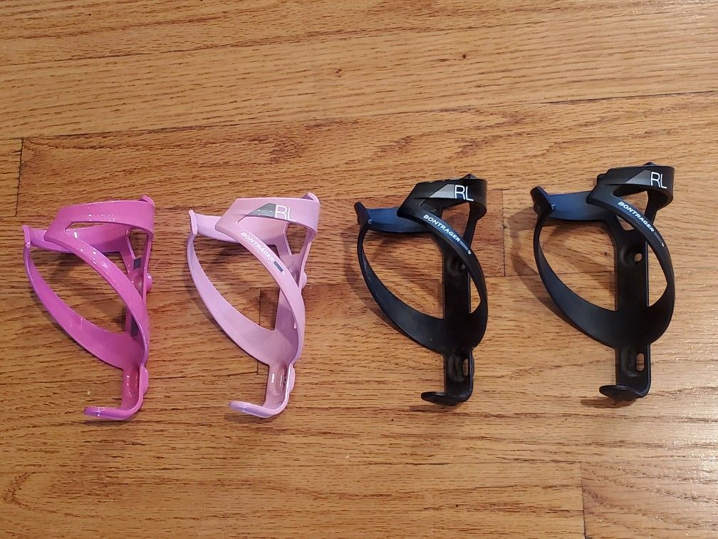 Bontrager RL Water Bottle Cage Holder Black Pink Bike Accessories