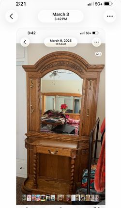 hallway dresser $ 250.00