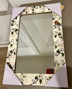 NEW: Accent Framed Mirror. Indian Art Jaipur