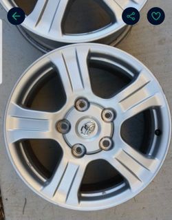 One (1) OEM 18" Alloy Wheel w/Cap for Toyota Tundra and Sequoia