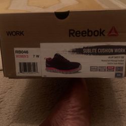 Womens  Steel Toe Reebok Sneakers
