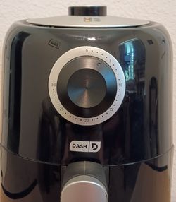 Air Fryer Dash Compact 170°-400° w/ Timer & Fan - Model DCAF150GBBK02