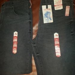 Men's black denim jeans