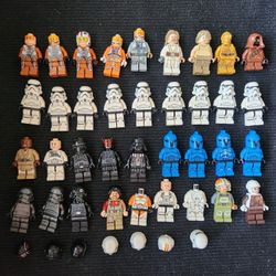 Star Wars Lego Minifigures Lot