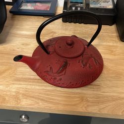 Cast Iron Teapot