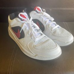 Jordan Stadium 90🔥 Nike White/Red Casual Training Shoe 