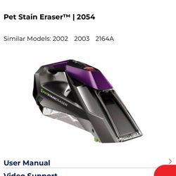 Bissell Petstain Eraser