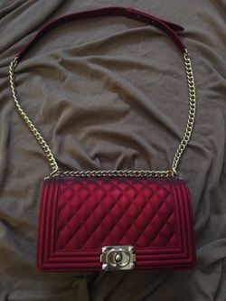 Burgundy Handbag