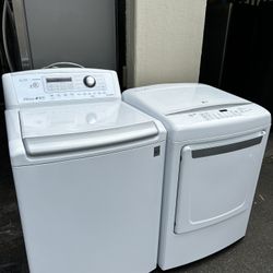 Lg Washer & Dryer Set 
