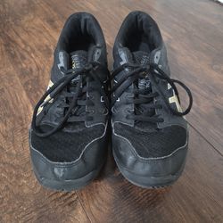 ASICS Men's Size 8 Gel-Rocket 11 Volleyball Tennis Court Shoes Black Gold