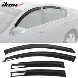 Fits 2007-2012 Nissan Altima L32A 4DR Window Visor Vent Rain Guard Shade Deflector
