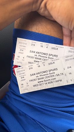 Spurs tickets