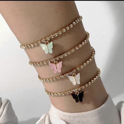 Butterfly Anklets