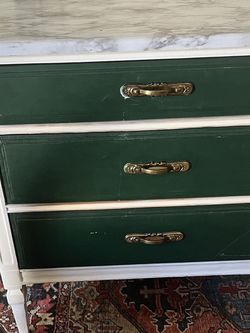 Solid wood dresser