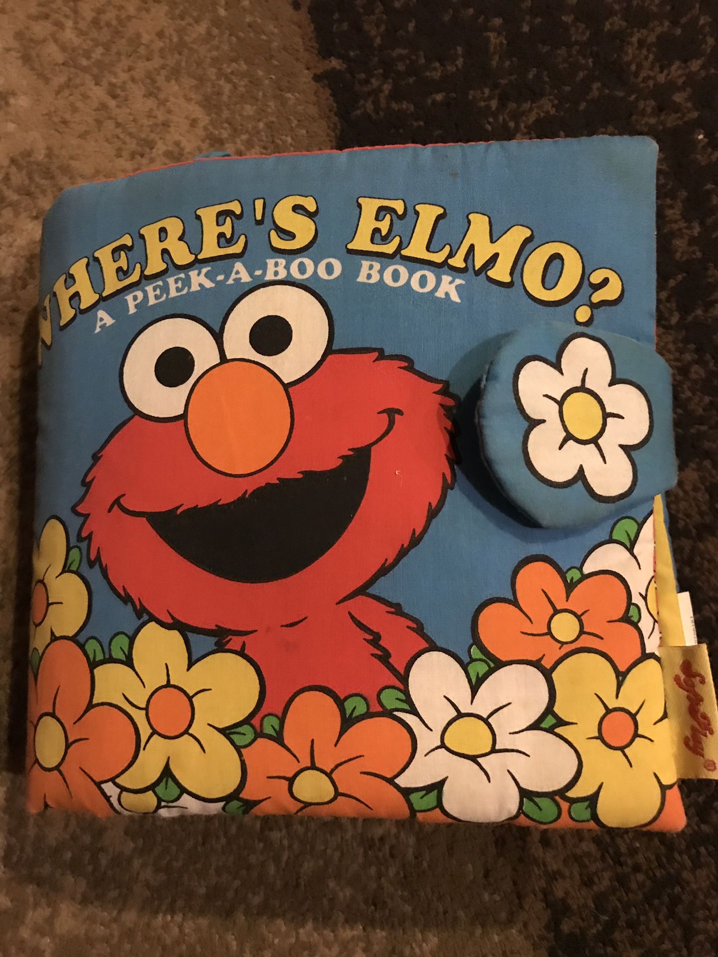Elmo peek- a boo book