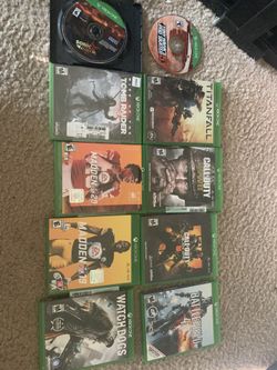 Xbox one games...