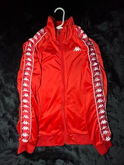 Red kappa zip up size MEIDUM men