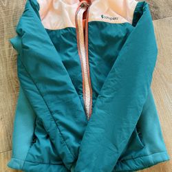 Womens Green / Pink Cotopaxi Jacket