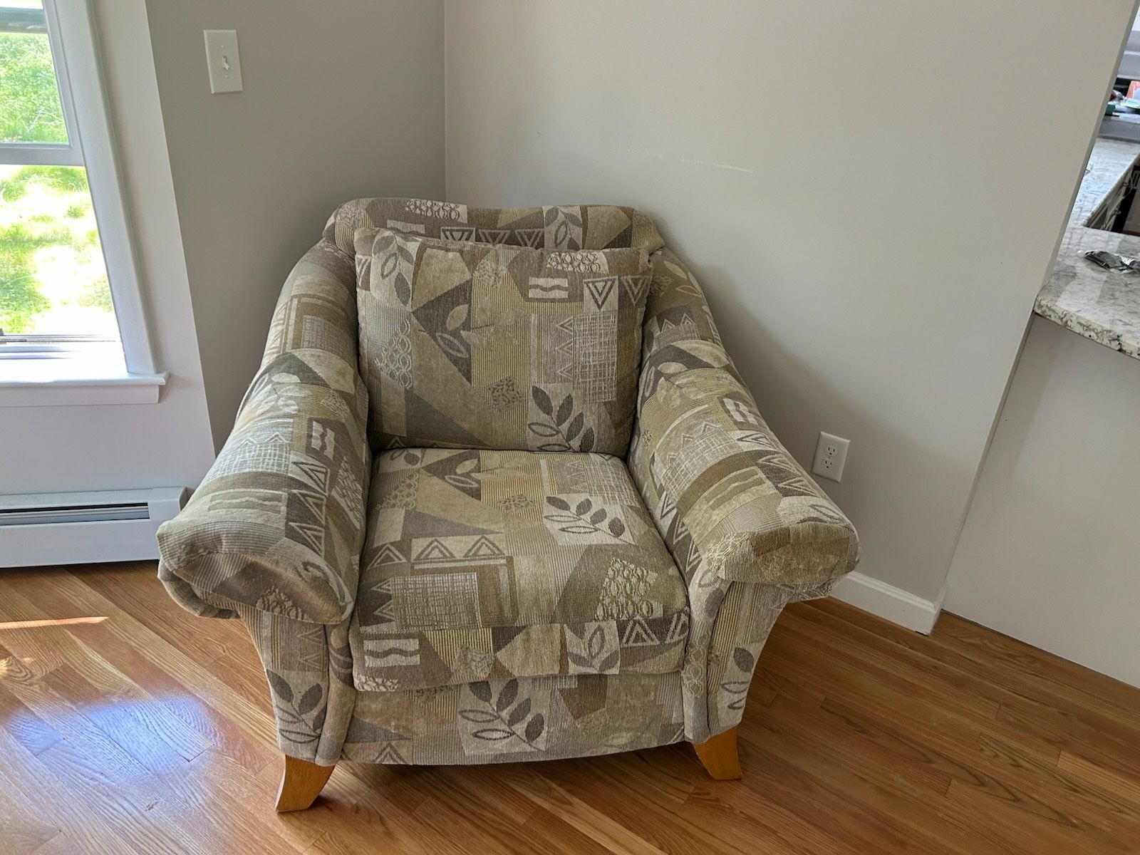 One Three Seat Sofa and One Arm Chair