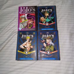 JoJo's Bizarre Adventure Manga Hard Cover