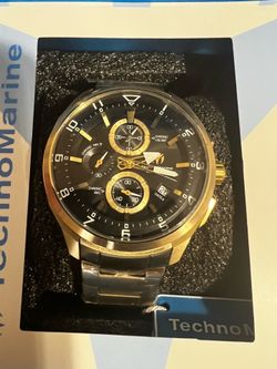 New in box ORIGINAL AUTHENTIC INVICTA TechnoMarine Men’s Watch with Case