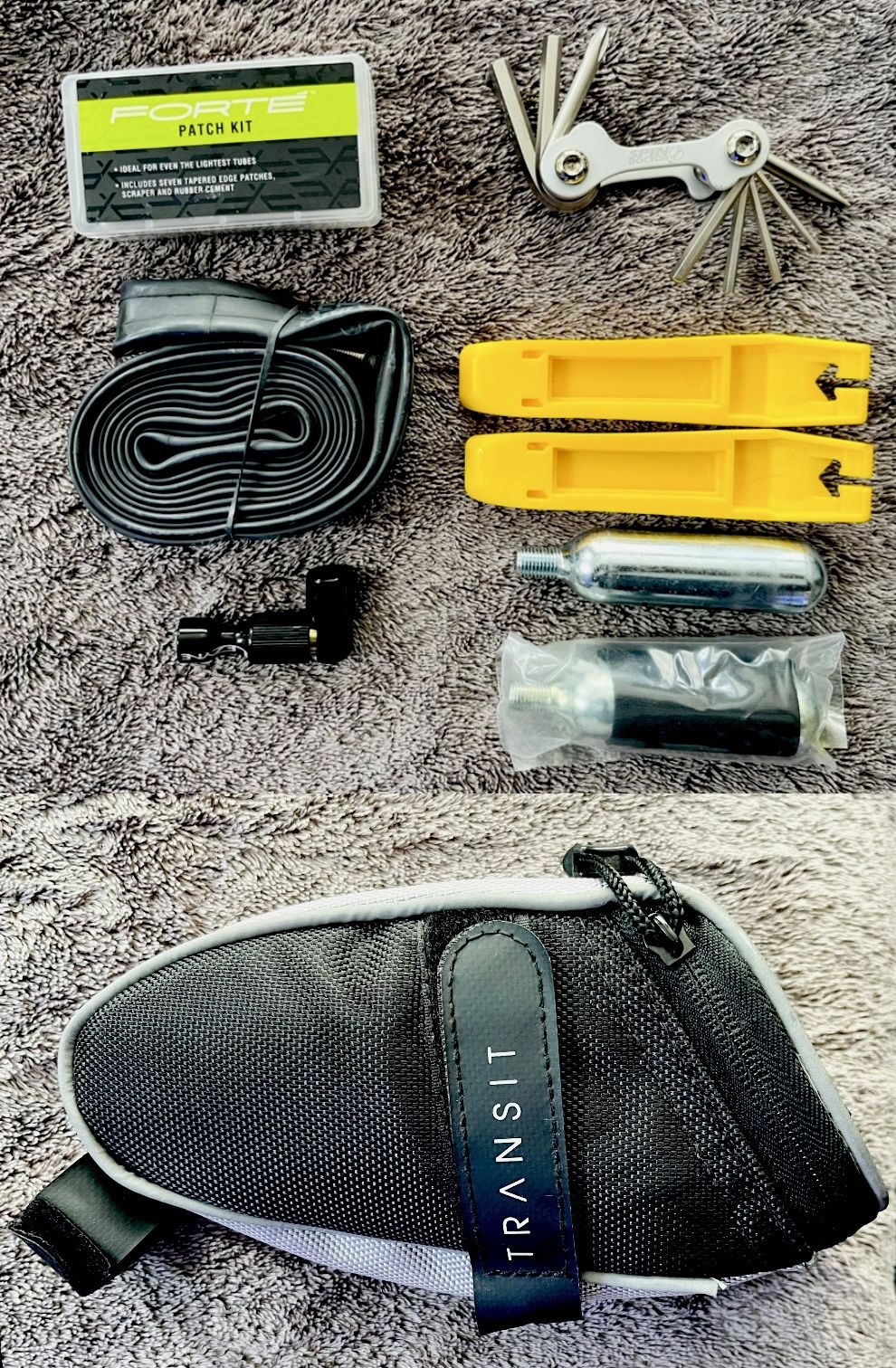 Road Bike Repair Kit Saddle Bag 700cc