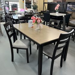 4 Chair Dining Table 