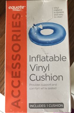 Inflatable lumbar cushion