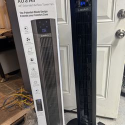 New Lasko Xtra Air 48” Tower Fan With Remote. Must Pickup