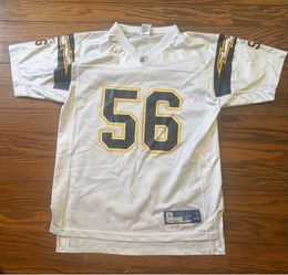 Reebok San Diego Chargers #56 Jersey Youth XL