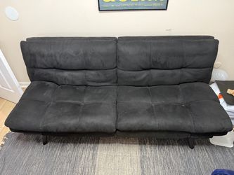 Black futon