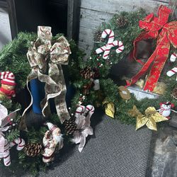 Two Christmas Wreath