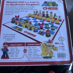 Super Mario Bros Chess Set