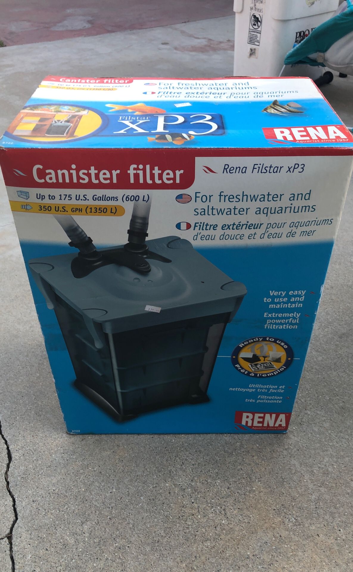 Filstar XP3 aquarium canister filter