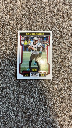 Sam darnold football card