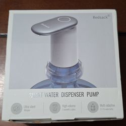 Silent water dispenser pump