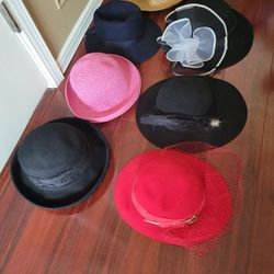 Women Fancy Hats & Fascinator  $6 Each