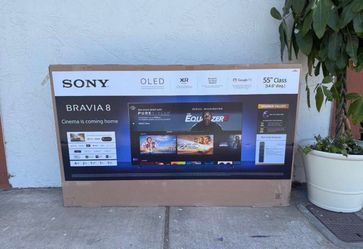 55” Sony smart 4k oled bravía 8 TV